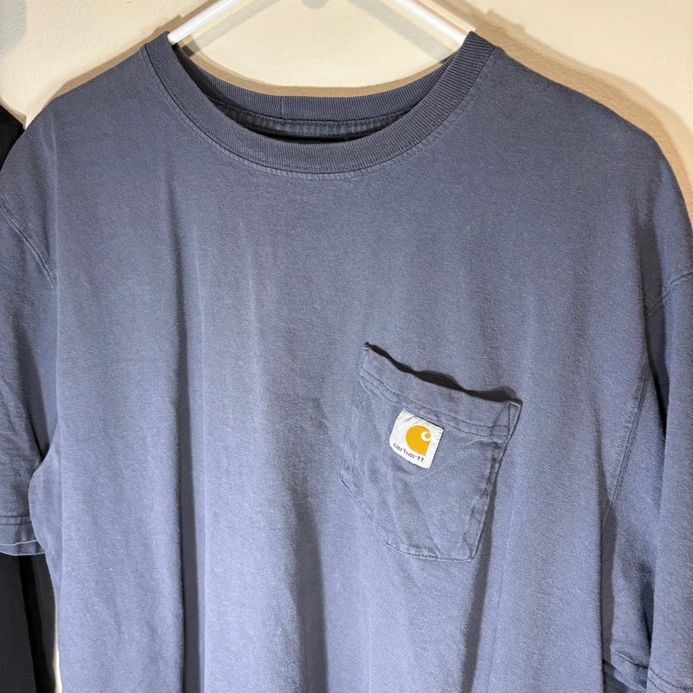 Faded Carhartt Relaxed Fit Pocket Tee - Picture 5 of 5